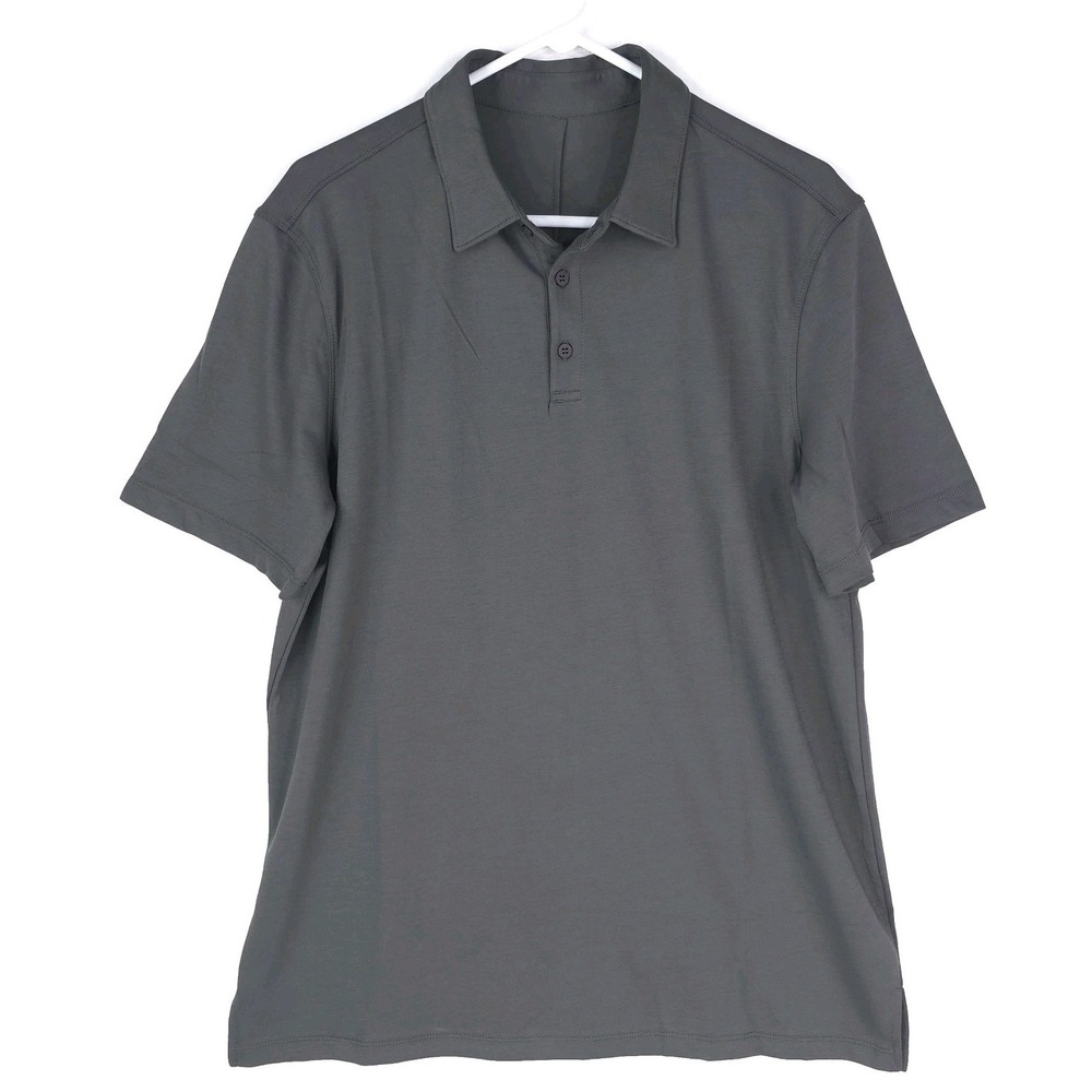 Jack Archer Shirt Men's Size XL Charcoal Gray Short Sleeve Tech Polo NWOT